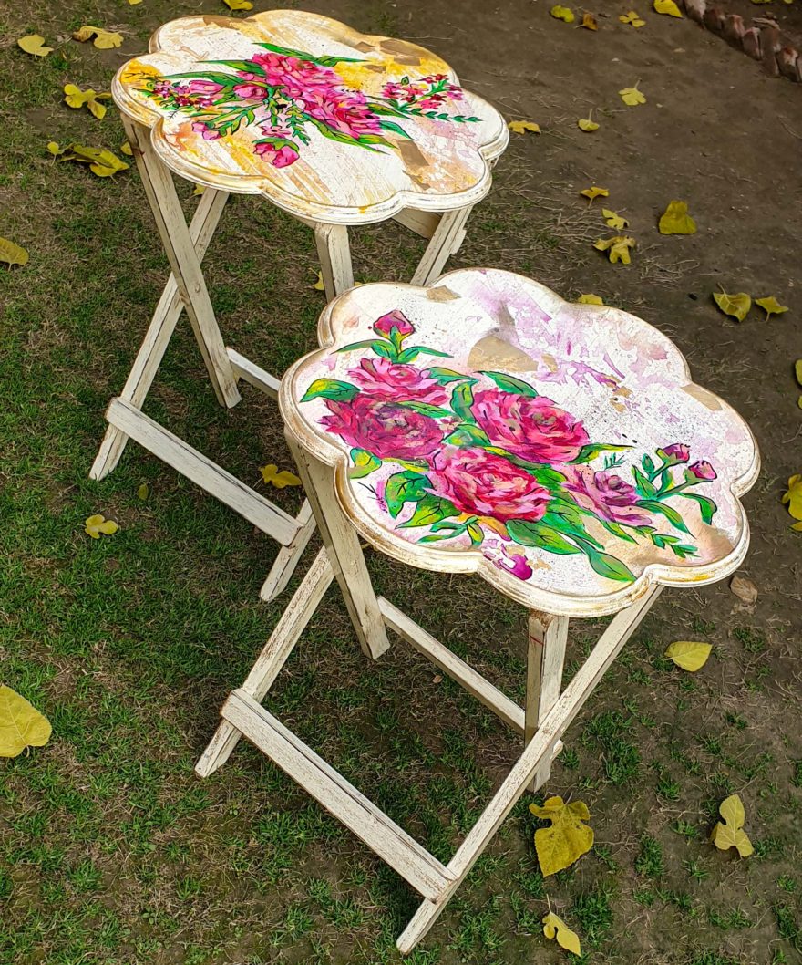 01-Floral-Paradise-Folding-Tables-Designer-Furniture-Home-Decor-Kitchenware