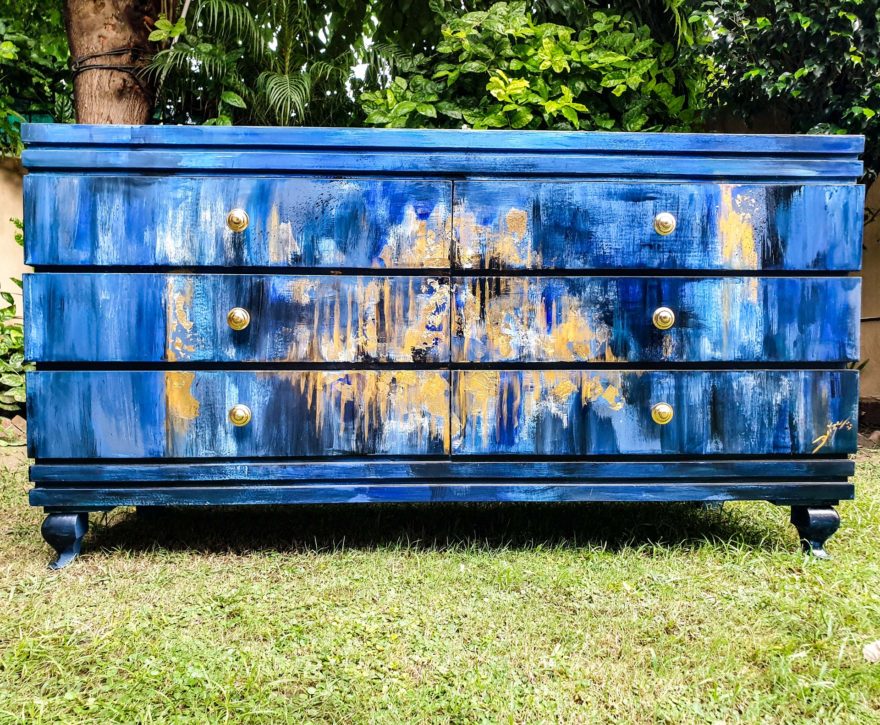 Blue-Passion-Credenza-Cabinet-Designer-Furniture-Home-Decor-Kitchenware